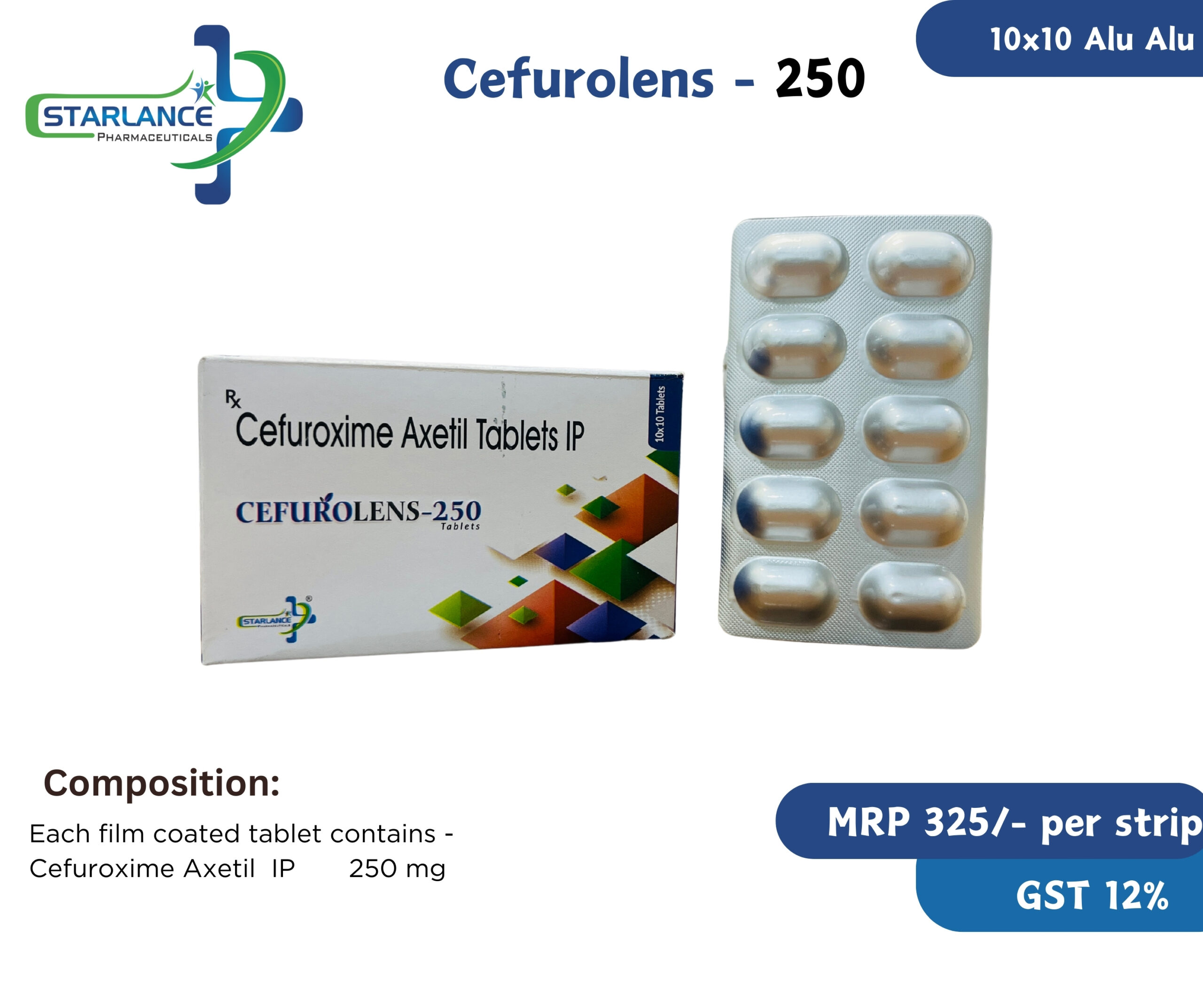 CEFUROLENS 250